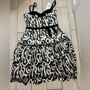 NWT Nanette Lepore Silk Blend Cocktail Dress, Size 10